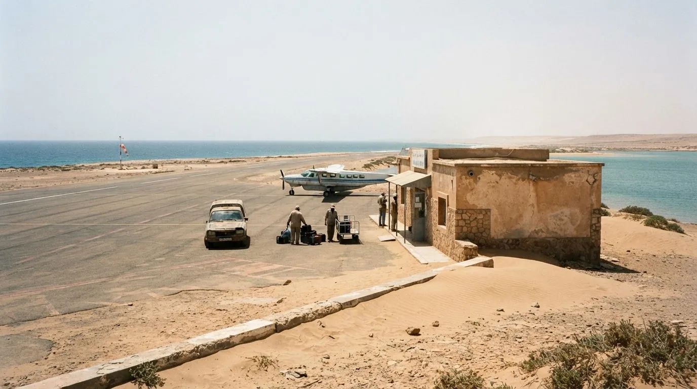 Aéroport de Dakhla, Maroc
