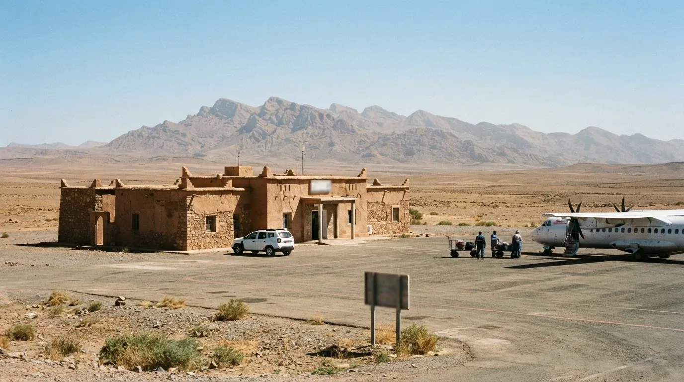 Aéroport de Ouarzazate, Maroc